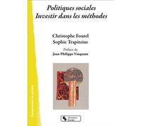 Politiques sociales Investir dans les méthodes - Christophe Fourel - Chronique Sociale - broché - Etude
