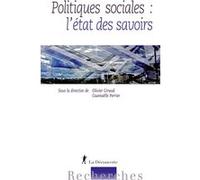 Politiques sociales : l'état des savoirs Collectif (Auteur)