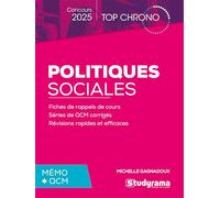 Politiques sociales (Mémo + QCM): Concours 2025