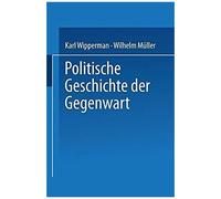 Politische Geschichte Der Gegenwart