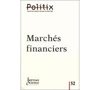 Politix, n° 52 Les marchés financiers - Cardon - Hermes Science Publications - broché - Revue