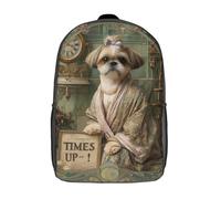 POLIUAWS C'est fini ! Sac à dos scolaire enfant tendance et décontracté, imprimé en 3D, grand format (17 pouces), idéal pour les garçons.