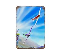 POLIUAWS Crossing The Finish Line Décoration Murale Rétro En Métal Pour Bar, Cuisine, Jardin, Art Mural En Fer 11.8"x7.9"