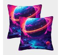 POLIUAWS Housses de Coussin Altered Reality pour Salon, Protection Anti-acariens, 40 x 40 cm