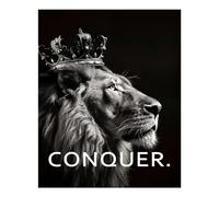 POLIUAWS Kit de peinture diamant « À la conquête du monde » à faire soi-même, avec outils et perles rondes, pour adultes (16 x 20 pouces).