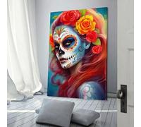 POLIUAWS « Lueurs de vie », une œuvre d'art pour le salon ou la salle de bain, style rustique, style ferme, impressions d'art modernes, 20 x 30 cm (8 x 12 pouces)