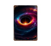 POLIUAWS Pillars of Creation Décoration Murale En Fer Imperméable Pour Bureau, Salon Ou Bar11.8"x7.9"