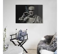 POLIUAWS Tableau sur toile de l'armée des bérets pour chambre à coucher 12x18 pouces (30x45cm)