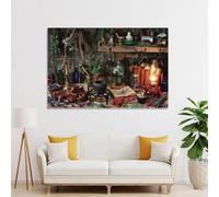 POLIUAWS Tablette décorative pour salon, impression d'art moderne pour les murs de la maison, 30 x 45 cm (12 x 18 pouces)