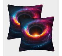 POLIUAWS Taies d'oreiller Pillars of Creation pour Tout-Petits, Respirantes, pour Les Cheveux et la Peau, Lot de 2, 50 x 50 cm