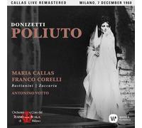 POLIUTO (MAILAND LIVE 07/12/1960) REMASTERED 2017 2 CD NEUF DONIZETTI,GAETANO