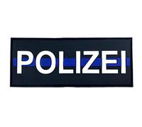Polizei Police Ligne Bleue Airsoft Paintball PVC Moral Cosplay équipe Patch (Ligne Bleue)