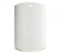 Polk Audio AM8088-A Lot de Deux Haut Parleurs Extérieur - Blanc | Enceinte, Certifiée pour une Utilisation en Extérieur, Étanche, Système Speed-Lock à 180°, Technologie Dynamic Balance, 125W