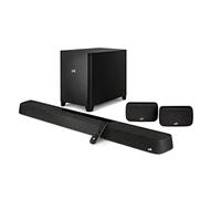 Polk Audio MagniFi Max AX SR Barre de Son 7.1.2 avec Dolby Atmos - Noir | DTS:X, Subwoofer Sans Fil 10" et Enceintes Sans Fil, Bluetooth, Wi-Fi, Google Chromecast