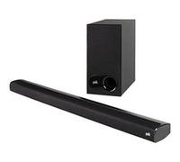 Polk Barre de son avec caisson de basses (1 x 120 W, Canal 2.1), Barre de son, Noir