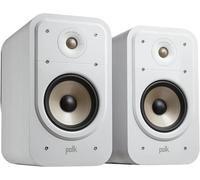 Polk Audio Signature Elite ES20 Enceintes Bibliothèque Hi-Res, Compatibles Dolby Atmos/DTS:X (Paire) - Blanches