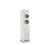 Polk Audio Signature Elite ES50 Enceinte Colonne Hi-Res (Pièce) - Blanc | Enceintes stéréo HiFi haute résolution, certifiées Hi-Res, compatibles Dolby Atmos et DTS:X
