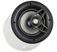 Polk Audio V80 Enceinte de Plafond avec cône en polypropylène, Tweeter à dôme en Soie à Montage pivotant, Installation Facile, Grille magnétique pouvant être Peinte