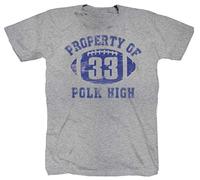 Polk High Al Bundy TV Series Film Chicago Gris T-shirt XXX-Large