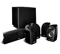 Polk Home Cinema 5.1 Audio TL1600, 180 W, Bass Reflex, Noir