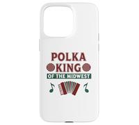 Polka King of The Midwest Sensation Festive de Noël Amusante Coque pour iPhone 15 Pro Max