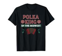 Polka King of The Midwest Sensation Festive de Noël Amusante T-Shirt