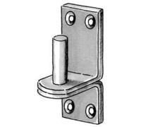 POLL Homme Construction ferrures 2265006 Crochets d à visser, axe en acier inoxydable, diamètre 13 mm Distance 17 mm