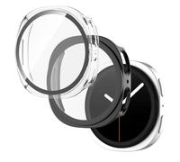 Pollachi 2 Pièces Protection Écran Compatibles avec Samsung Galaxy Watch 9 40mm Verre Trempé,[sans Bulles] Anti-Rayures HD Verre Screen Protection pour Samsung Watch 9 40mm Protecteur D'écran