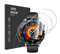 Pollachi Verre Trempé Compatible avec Huawei Watch GT 5/5 Pro 46MM/Watch GT 4 46MM Film Protection Ecran,Dureté 9H,Sans Bulles,Anti Rayures Vitre Protecteur d'écran (Lot de 3)