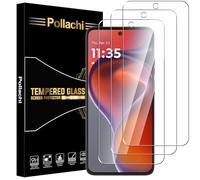 Pollachi Verre Trempé Compatible avec Motorola Moto G15/ G15 Power Film Protection Ecran,Dureté 9H,Sans Bulles,Anti Rayures Vitre Protecteur d'écran (Lot de 3)