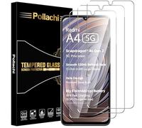 Pollachi Verre Trempé Compatible avec Xiaomi Redmi A4 5G Film Protection Ecran,Dureté 9H,Sans Bulles,Anti Rayures Vitre Protecteur d'écran (Lot de 3)