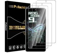 Pollachi Verre Trempé pour Asus ROG Phone 9 FE[Lot de 3] Film en Protection ecran,Dureté 9H,Sans Bulles,Anti Rayures Vitre Protecteur d'écran pour Asus ROG Phone 9 FE