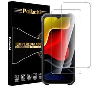 Pollachi Verre Trempé pour BV4800 SE/BV4800 Pro/BV6200 Plus Film Protection Ecran,Dureté 9H,Sans Bulles,Anti Rayures Vitre Protecteur D'écran(Lot de 2)