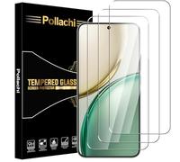 Pollachi Verre Trempé pour Honor X9d,Honor Magic 8 Lite 5G[Lot de 3] Film en Protection ecran,Dureté 9H,Sans Bulles,Anti Rayures Vitre Protecteur d'écran pour Honor X9d,Honor Magic 8 Lite 5G
