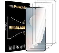 Pollachi Verre Trempé pour Samsung Galaxy S25 FE[Lot de 3] Film en Protection ecran,Dureté 9H,Sans Bulles,Anti Rayures Vitre Protecteur d'écran pour Samsung Galaxy S25 FE
