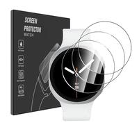 Pollachi Verre Trempé pour Samsung Galaxy Watch 8 (40mm)(Lot de 3) Film en Protection ecran,Dureté 9H,Sans Bulles,Anti Rayures Vitre Protecteur d'écran pour Samsung Galaxy Watch 8 (40mm)