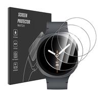 Pollachi Verre Trempé pour Samsung Galaxy Watch 8 (44mm)(Lot de 3) Film en Protection ecran,Dureté 9H,Sans Bulles,Anti Rayures Vitre Protecteur d'écran pour Samsung Galaxy Watch 8 (44mm)