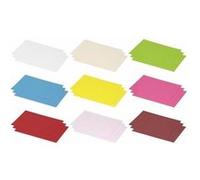 Clairefontaine 1616C - Paquet de 25 Cartes Simples - Format 15,8x22,2cm - 210g/m² - Coloris Blanc - Cartons d'Invitation Evènements et Correspondance - Gamme Pollen - Papier Premium Lisse