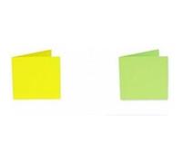 Pollen by Clairefontaine Carte double 110 mm, jaune soleil G