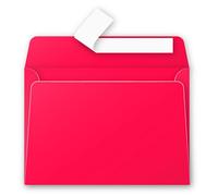 Pollen by Clairefontaine Enveloppe C6 cerise 20 enveloppes