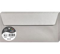 Pollen by Clairefontaine Enveloppe DIN long argent 20 enveloppes