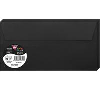 Pollen by Clairefontaine Enveloppe DIN long noir 20 enveloppes