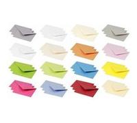 Clairefontaine 5430C - Paquet de 20 Enveloppes Mini Format 7,5x10cm Blanc - 120g/m² - Fermeture gommée - Invitation Evènements et Correspondance - Gamme Pollen - Papier Lisse