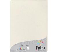 Pollen by Clairefontaine Papier Natura DIN A4 210 g/qm blanc naturel 25 feuilles