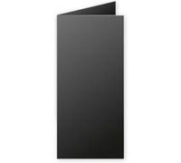 Pollen Carte 210g pliée 106x213 noir pqt 25 G