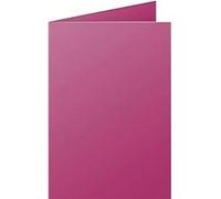 Pollen Carte 210g pliée 110x155 framboise 210g pqt 25 G