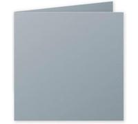 Clairefontaine 22189C Pack 25 Cartes pliées 16x16 cm 210g Argent