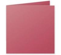 Pollen Carte 210g pliée 160x160 bordeaux pqt 25 G
