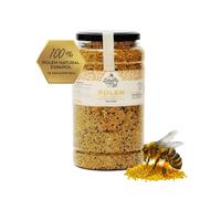 Pollen d'abeille cru et naturel 1 kg.Ce bee pollen doré et parfumé provient d’apiculteurs passionnés. Idéal pour renforcer l’immunité, retrouver énergie et équilibre, et sublimer vos petits déjeuners.