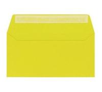 Clairefontaine Enveloppes auto-adhésives 55565C DL 11x22 cm 120 g/m² Carton 200 Soleil Gamme Pollen